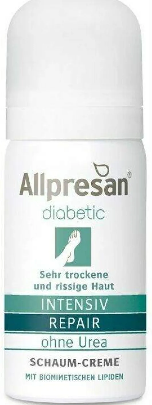 Allpresan Diabetic Intensiv + Repair Ohne Urea Schaum-Creme 35 ml