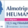 Almotriptan Heumann bei Migräne 12,5 mg 2 Filmtabletten