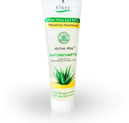 Aloe Vera Gel 95% Elass Biologischer Hautbalsam 250 ml Gel