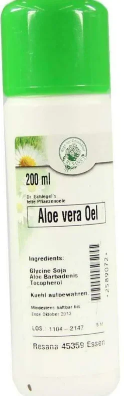 Aloe Vera Öl Dr. Schlegel