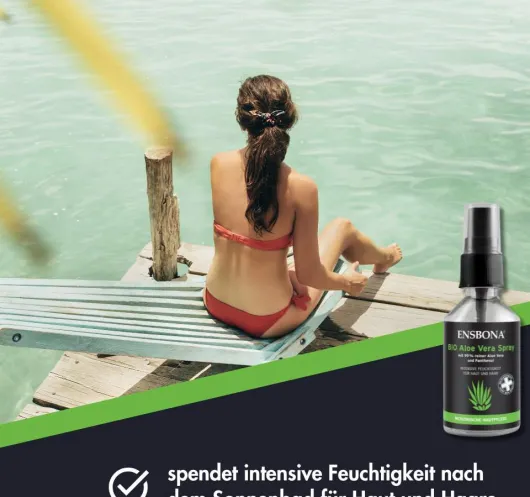 Aloe Vera Spray Bio Ensbona, 50 ml