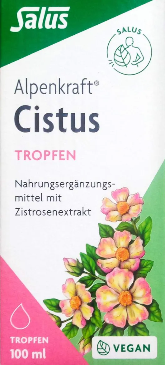 Alpenkraft Cistus-Tropfen Bio Salus 100ml