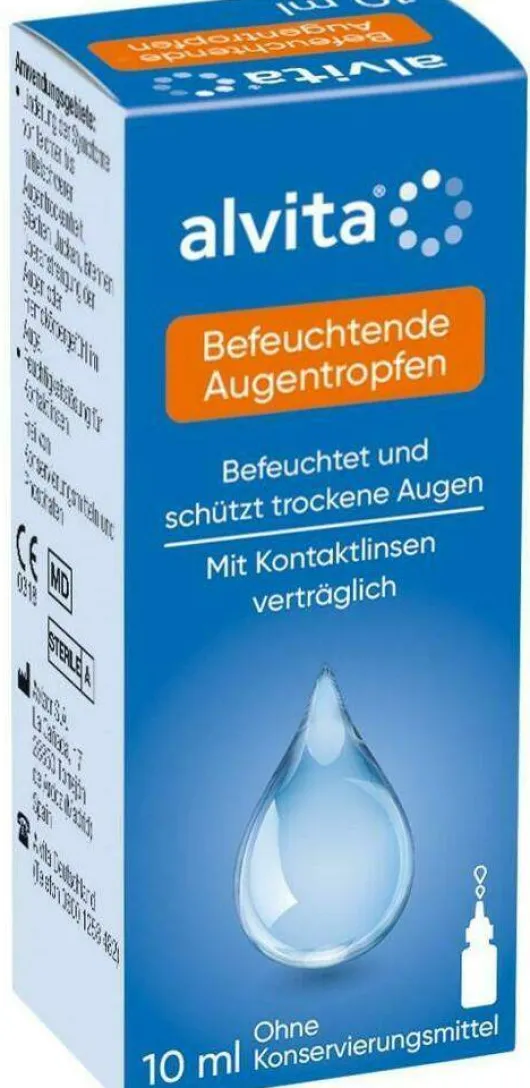 Alvita Befeuchtende Augentropfen