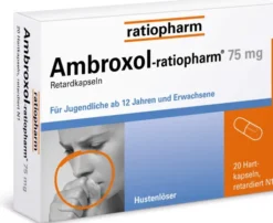 Ambroxol Ratiopharm 75 mg 20 Retardkapseln