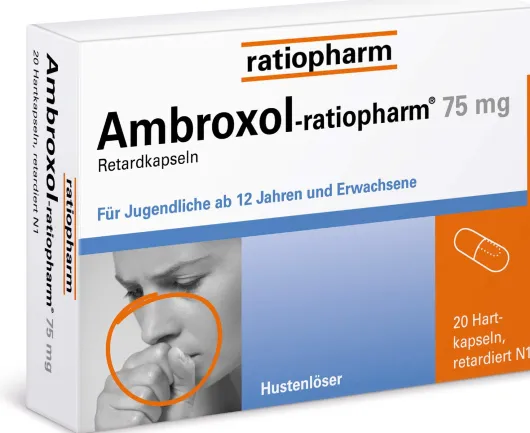 Ambroxol Ratiopharm 75 mg 20 Retardkapseln