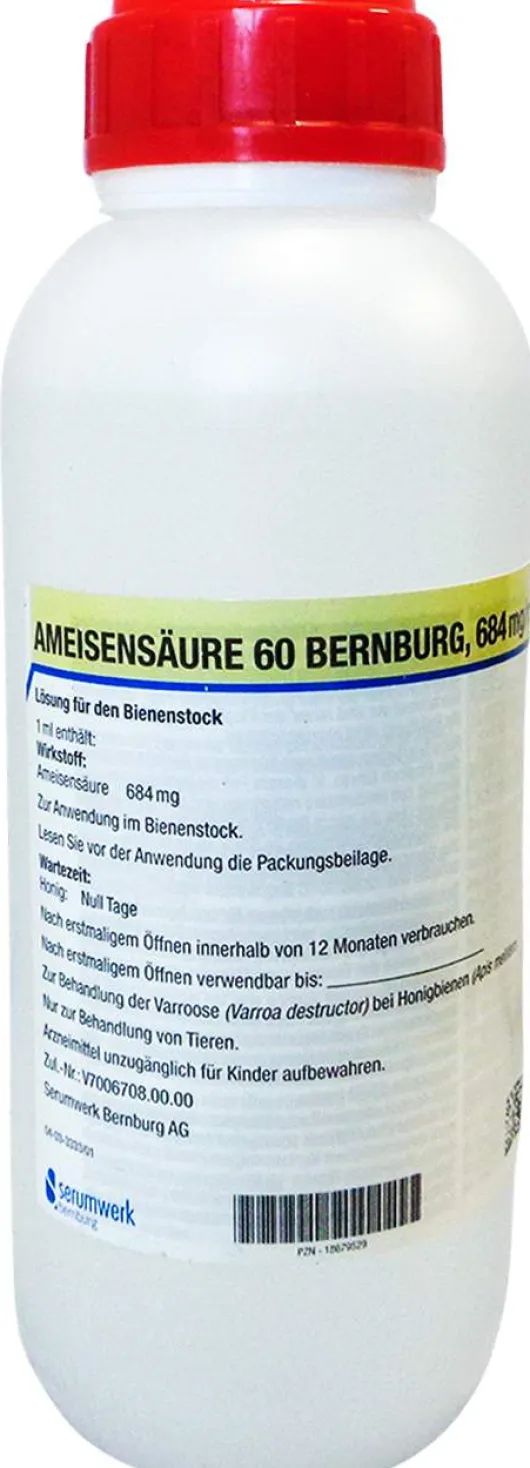 Ameisensäure 60 Bernburg 684 mg Je ml Lsg.F.Bienen 1