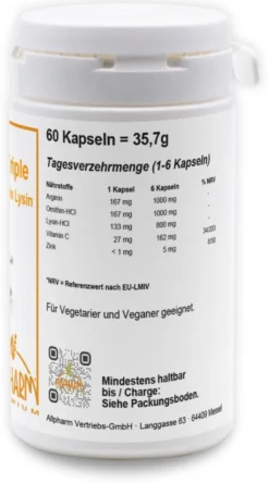 Amino Triple Allpharm 60 Kapseln