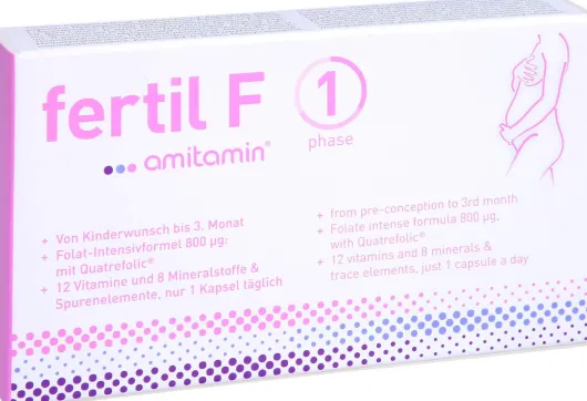 Amitamin Fertil F Phase 1 Kapseln