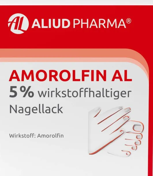 Amorolfin Al 5% 5 ml Wirkstoffhaltiger Nagellack