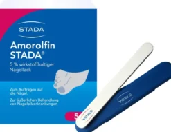 Amorolfin Stada 5% wirkstoffhaltiger Nagellack + gratis Nagelpfeile