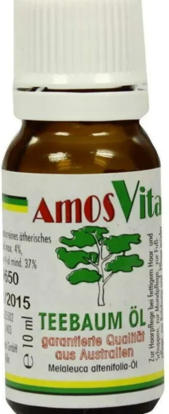 Amos Vital Teebaum Öl Aus Australien 10 ml