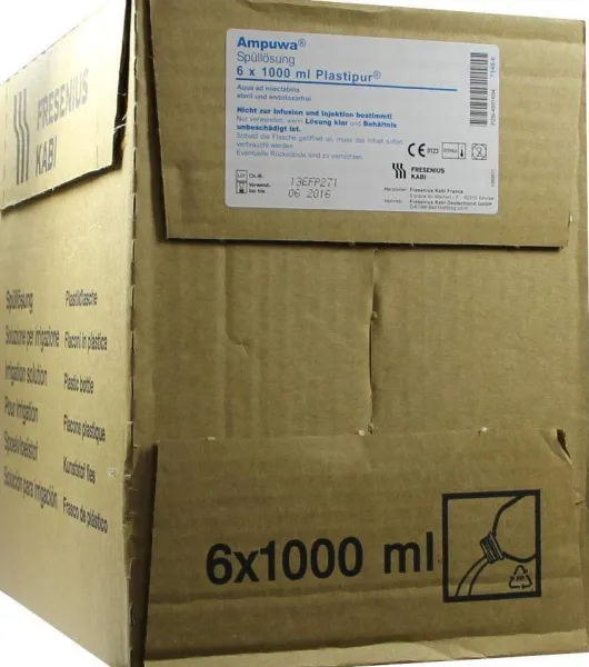 Ampuwa Für Spülzwecke Plastipur 6 X 1000 ml Infusionslösung