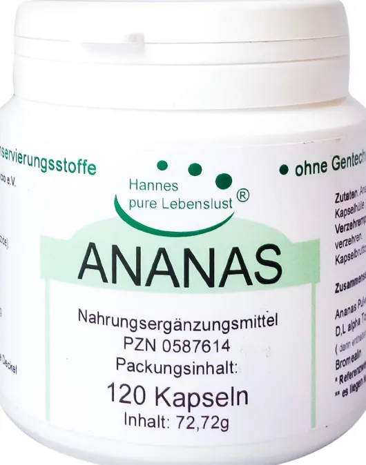 Ananas Enzyme Kapseln