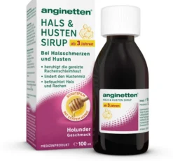 Anginetten Hals & Husten Sirup 100 ml