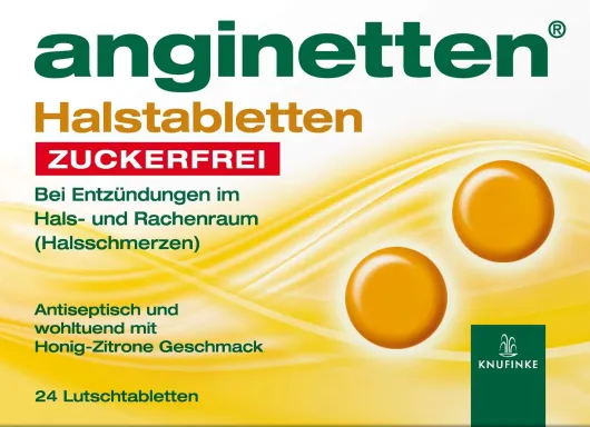Anginetten Halstabletten Zuckerfrei 24 Stück
