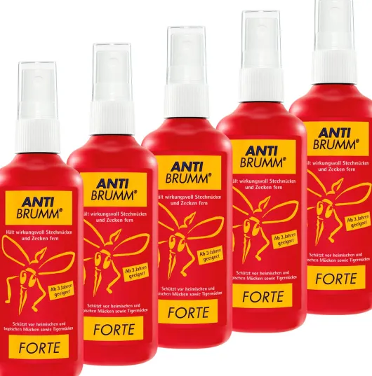 Anti Brumm Forte Pumpzerstäuber 5 x 75 ml