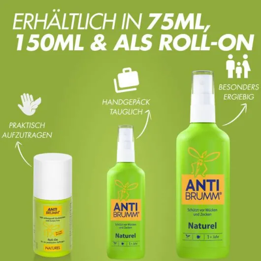 Anti Brumm Naturel Pumpzerstäuber 2 x 150 ml