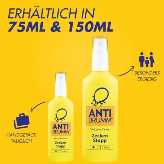 Anti Brumm Zecken Stopp Pumpzerstäuber 75 ml
