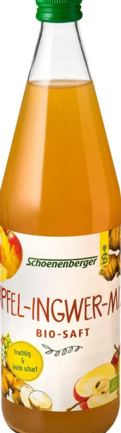 Apfel Ingwer Mix Bio-Saft Schoenenberger 750 ml