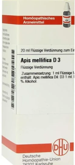 Apis Mellifica D3 Dhu 20 ml Dilution