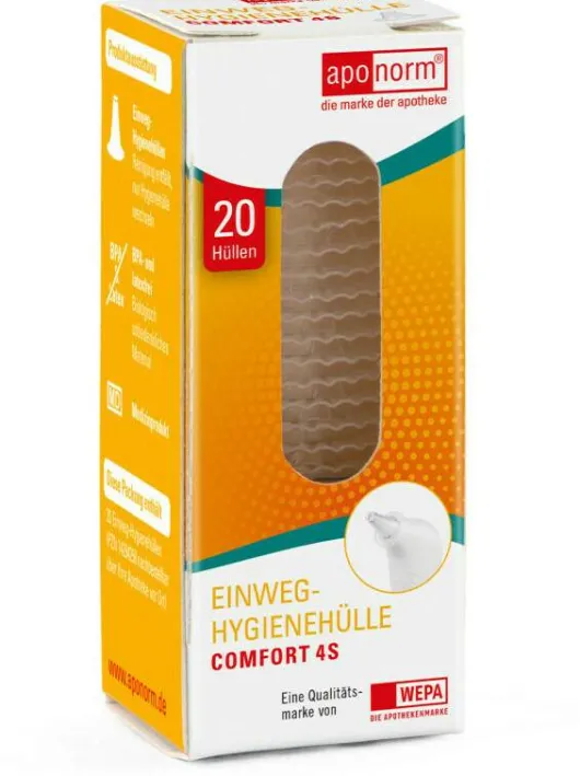 Aponorm Fieberthermometer Ohr Comfort Schutzhülle 40 Stk