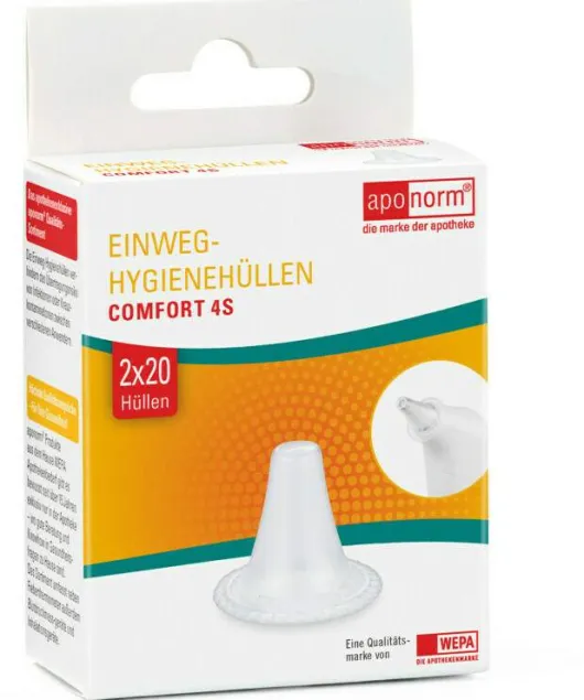 Aponorm Fieberthermometer Ohr Comfort Schutzhülle 40 Stk