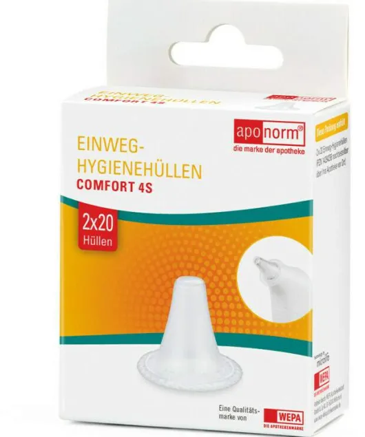 Aponorm Fieberthermometer Ohr Comfort Schutzhülle 40 Stk