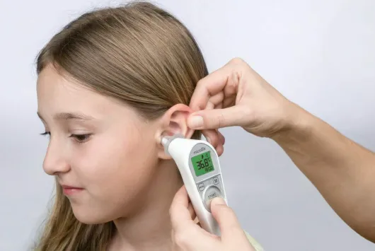 Aponorm Fieberthermometer Ohr Comfort Schutzhülle 40 Stk