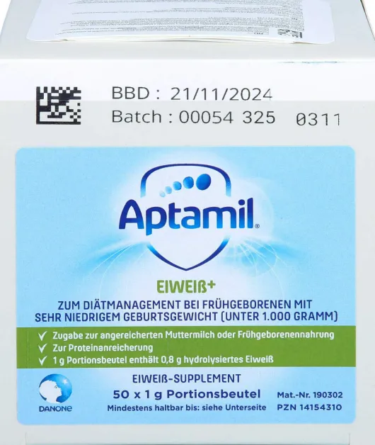 Aptamil Eiweiss+ Pulver 50 X 1 G Pulver