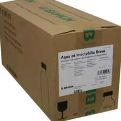 Aqua Ad Injectabilia Braun 10 X 500 ml Infusionslösung