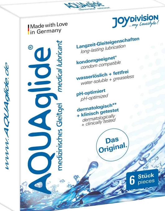 Aquaglide Gel 6 Portionsbeutel