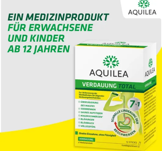 Aquilea Verdauung Total Pulver zum Einnehmen 12 X 2 G