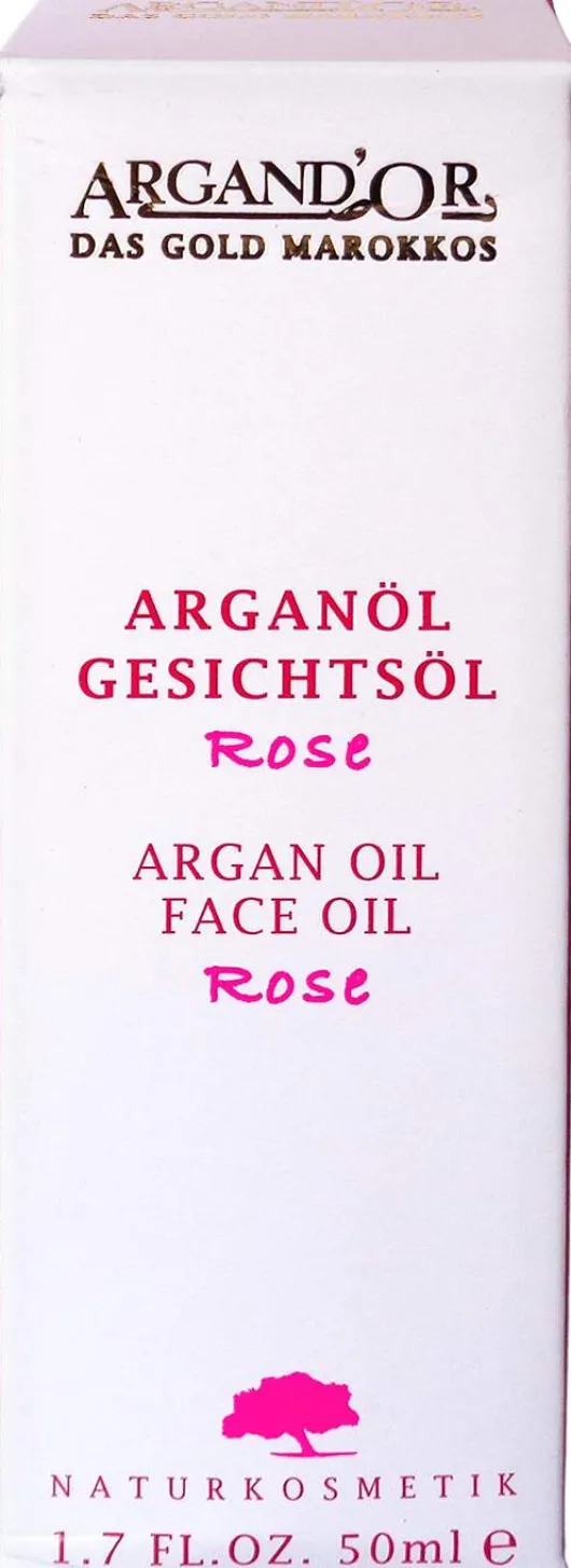 Argan Gesichtspflegeöl Rose 50ml