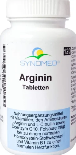 Arginin 120 Tabletten