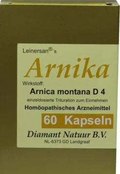 Arnika Montana D4 Kapseln 60 Stück
