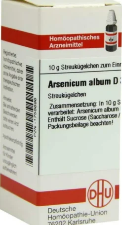 Arsenicum Album D30 Dhu 10 G Globuli