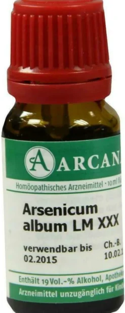 Arsenicum Album Lm 30 Dilution 10 ml