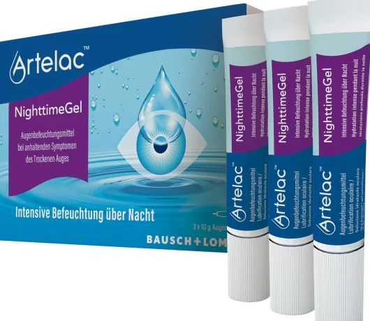 Artelac Nighttime Augengel 3 x 10 g