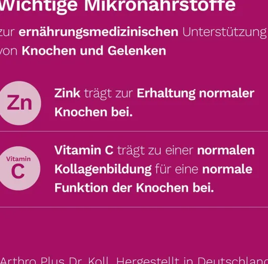 Arthro Plus Dr.Koll Gemmo Kompl.Weinrebe Zink Tropfen 50ml