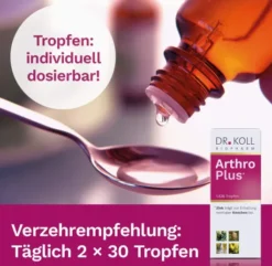 Arthro Plus Dr.Koll Gemmo Kompl.Weinrebe Zink Tropfen 50ml