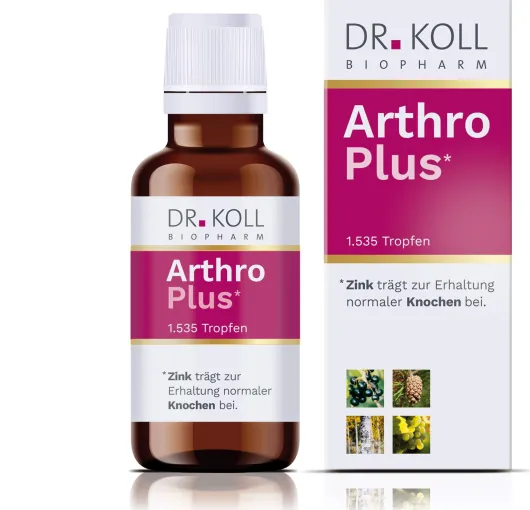 Arthro Plus Dr.Koll Gemmo Kompl.Weinrebe Zink Tropfen 50ml