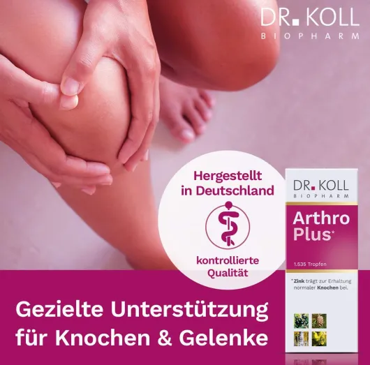 Arthro Plus Dr.Koll Gemmo Kompl.Weinrebe Zink Tropfen 50ml