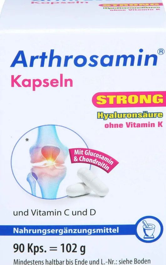 Arthrosamin Strong Ohne Vitamin K Kapseln 90 Stück