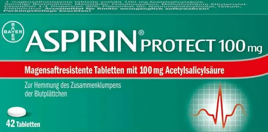 Aspirin Protect 100 mg 42 magensaftresistente Tabletten