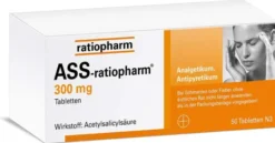 Ass-Ratiopharm 300 mg 50 Tabletten