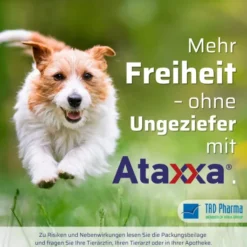 Ataxxa 200 mg-40 mg Lösung zum Auftropfen für Hunde bis 4 kg 3 Pipetten