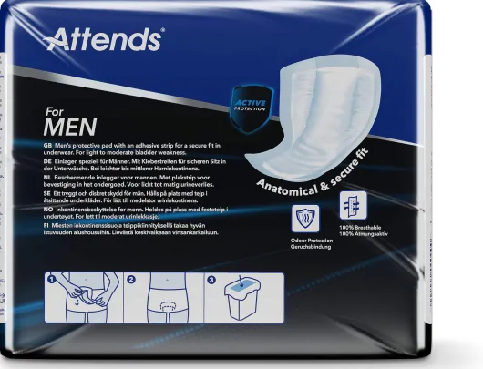 Attends For Men 3 Protective Pad