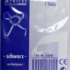 Augenklappe Mit Bindeband Schwarz 33000 1 Stück