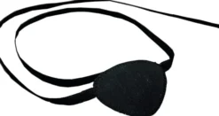 Augenklappe Mit Bindeband Schwarz