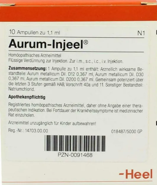 Aurum Injeele 1,1 ml